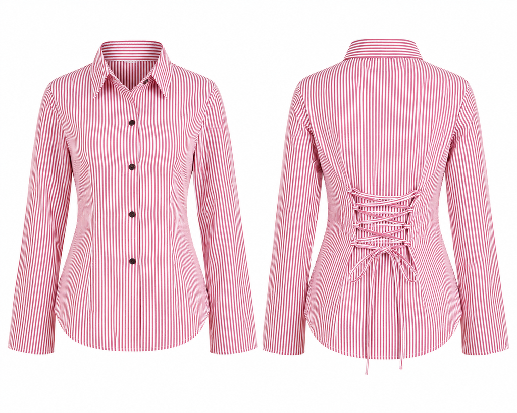 Pink Stripe Shirt