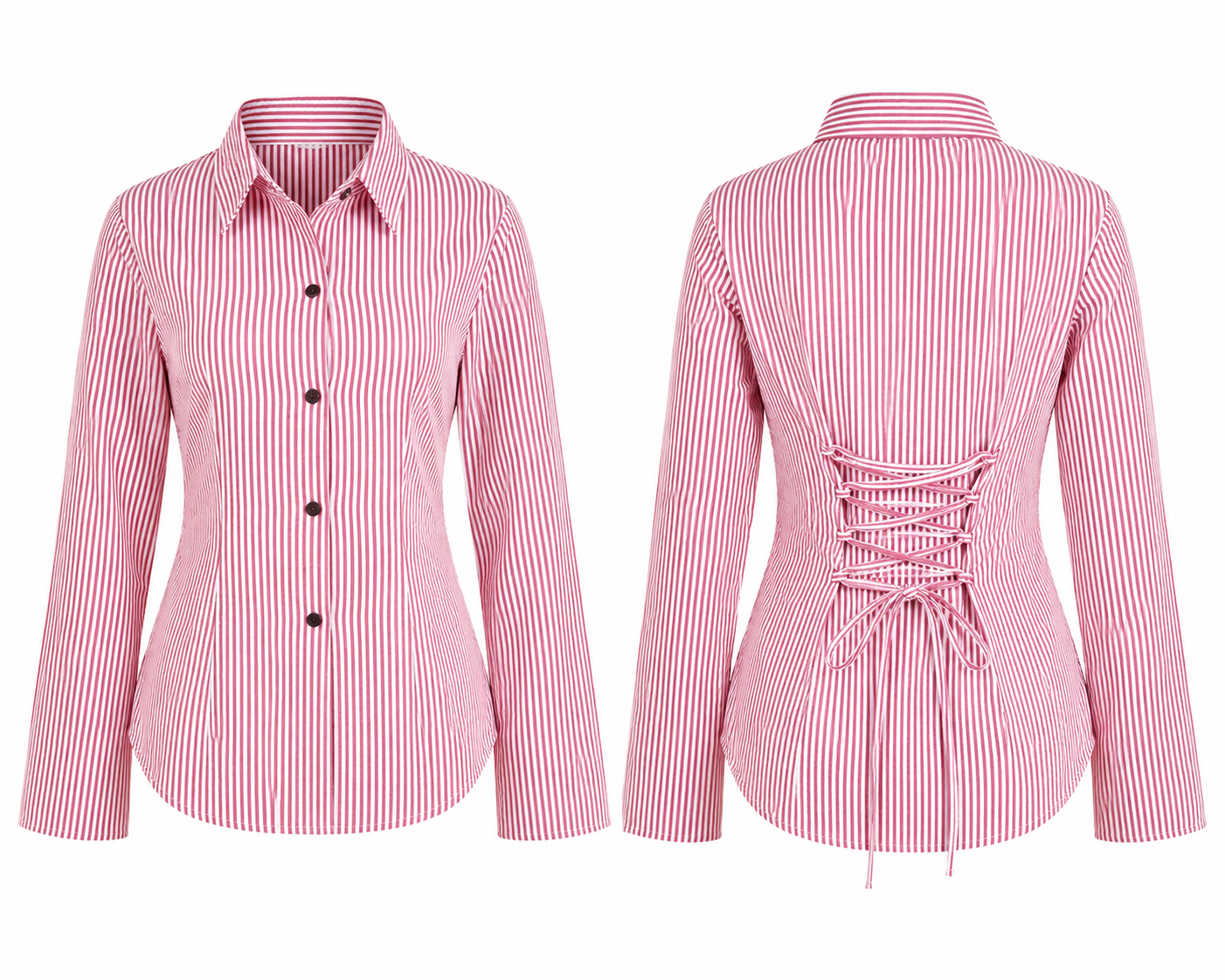 Pink Stripe Shirt