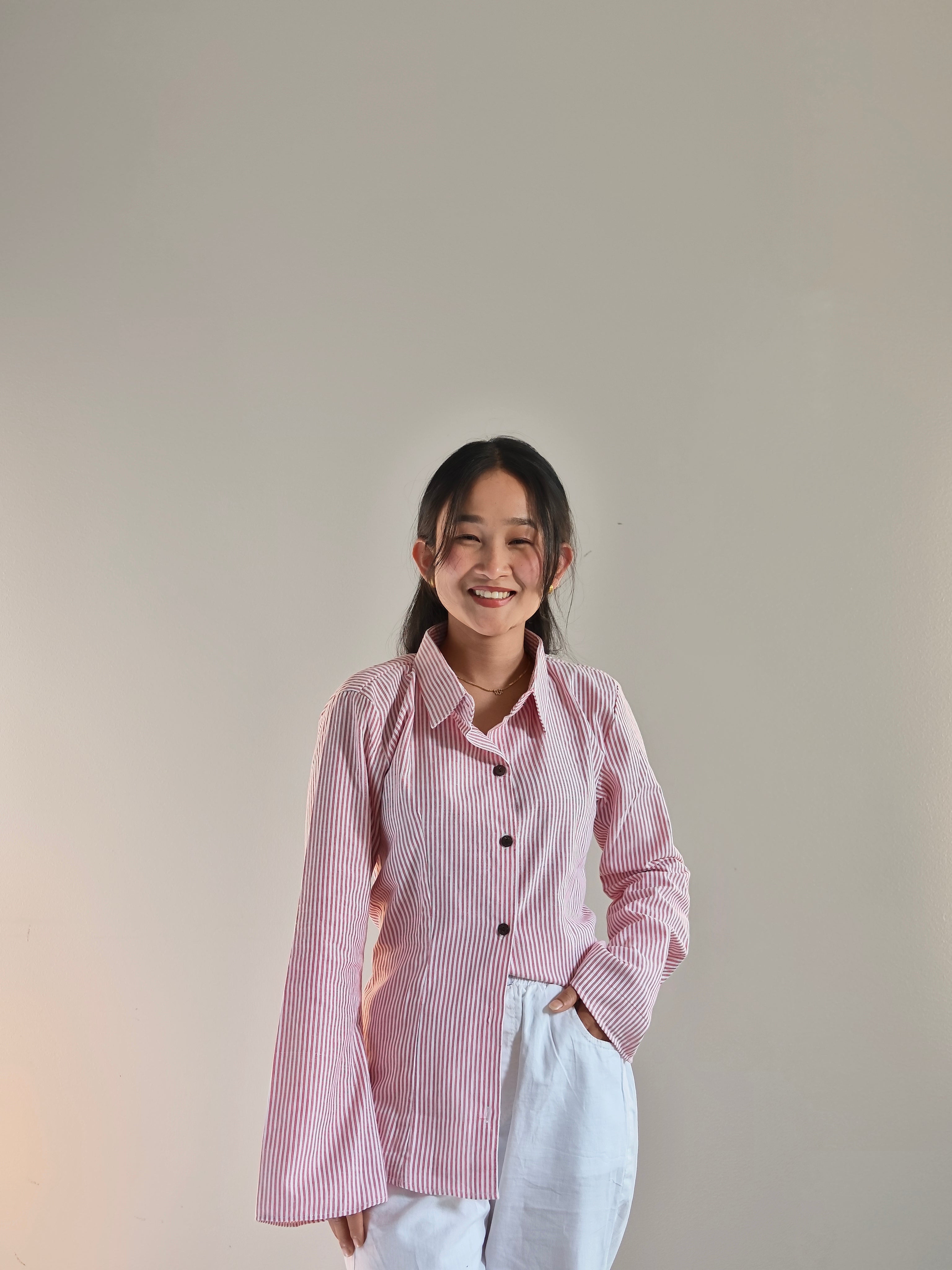 Pink Stripe Shirt