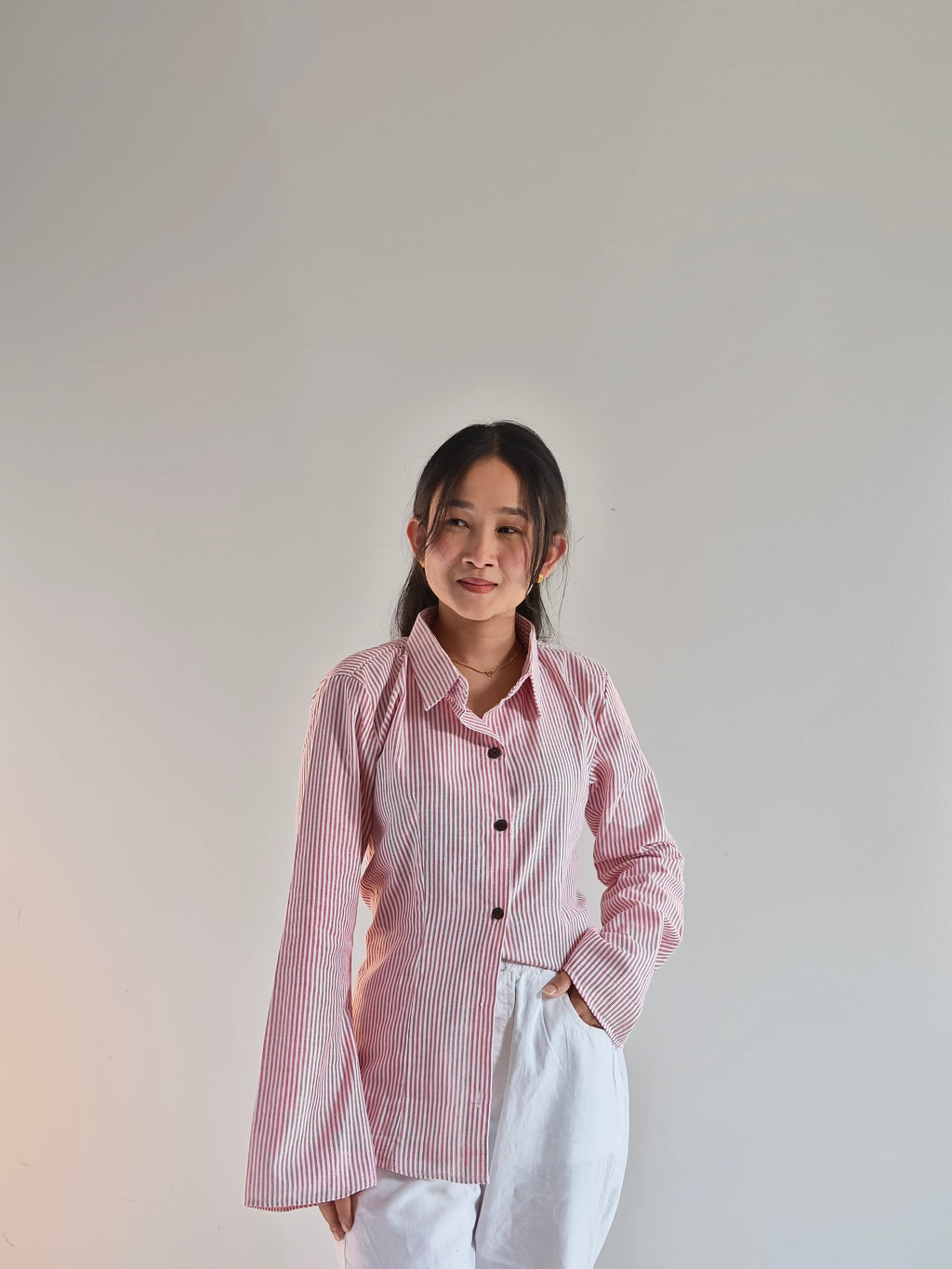 Pink Stripe Shirt