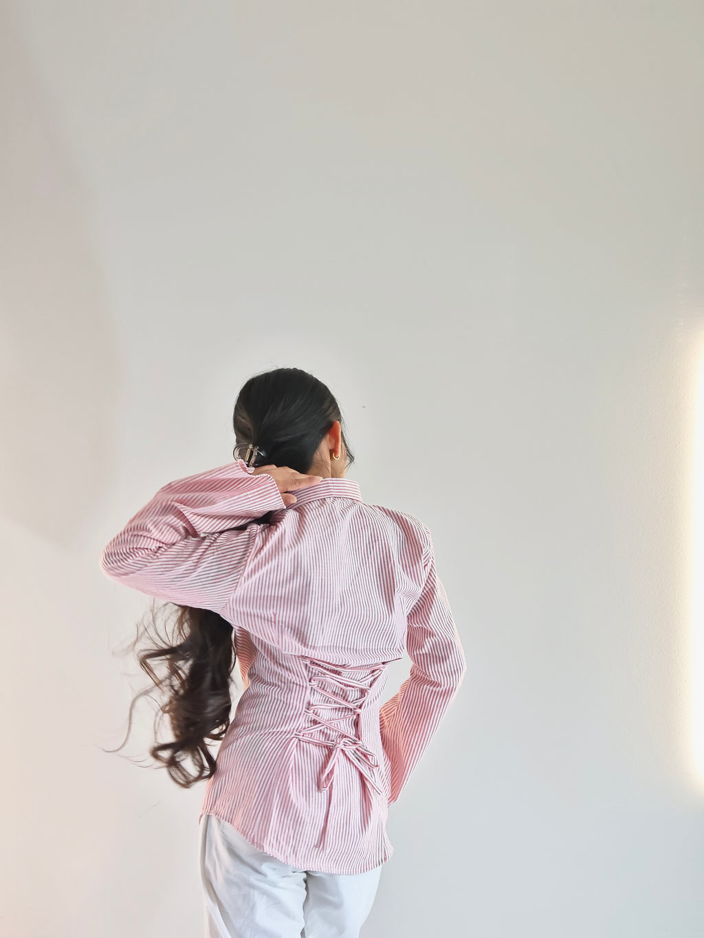 Pink Stripe Shirt