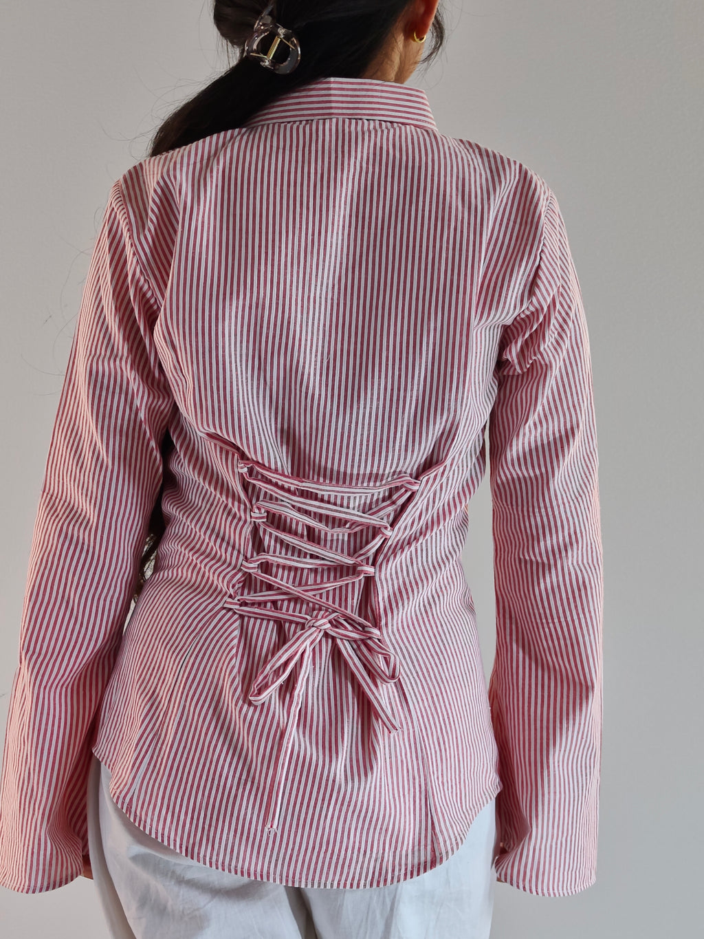 Pink Stripe Shirt